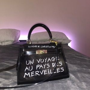 JELLY MINI BLACK BAG